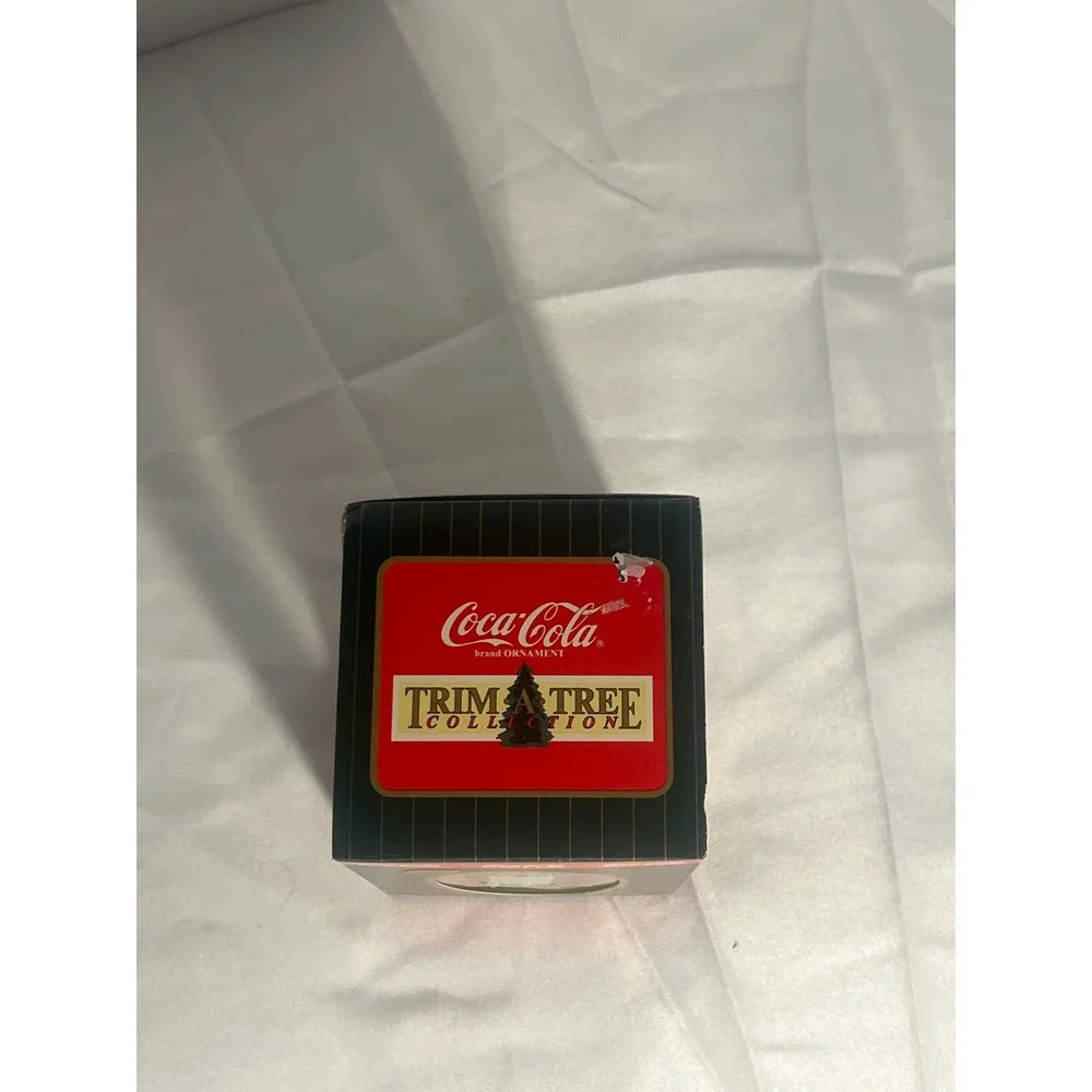 Coca Cola‎ 1995 Trim The Tree Collection Santa Claus Christmas Ornament Boxed
